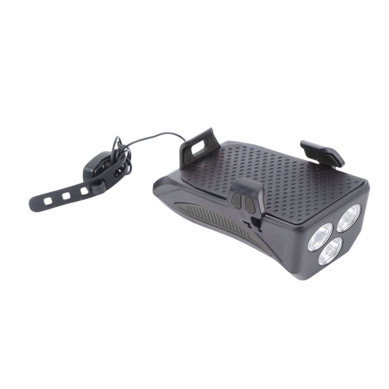 Bicycle Light Multifunctional Bike Phone Stand Headlight Speakers Kit for