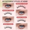 Lash Clusters DIY Eyelash Extensions 124 PCS Clusters Lashes 10-14mm