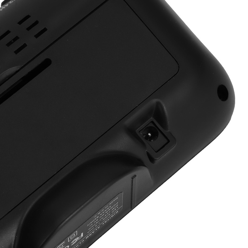 LED Digital Alarm Clock Portable Desk Clock with Snooze for