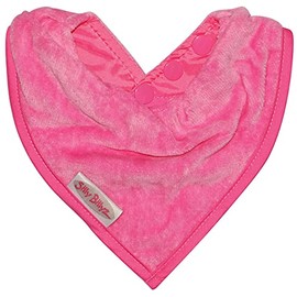 Silly Billyz Towel Baby Bandana Bib, Cerise