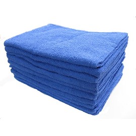 long towel set of 10 (blue)