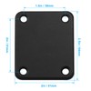 Hitefu Bass Guitar Neck Plate, 4 Holes Electric Guitar Neckplate