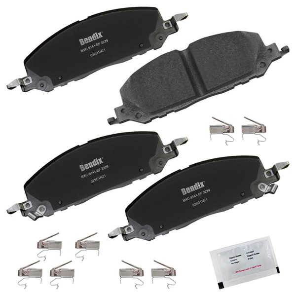 Bendix Bendix Priority1 CFC2229 Ceramic Front Brake Pads for Ford