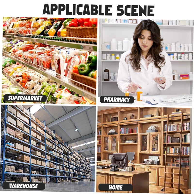 POPETPOP 12pcs File Cabinet Accessories Shelf Unit Freestanding Riser Shelf