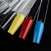 Fcozpjk Clear Nail Color Swatch Sticks, 150Pcs With Ring, Ballerina