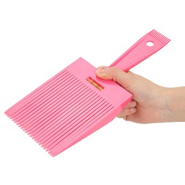 Peine para el cabello Peine guía de superficie plana Peine de nivel de corte Peine de dientes anchos Peine para peinar con sistema de nivelación de agua preciso