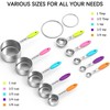 TILUCK Measuring Cups and Spoons Set, Stainless Steel, Kitchen Utensils