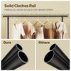 YATINEY Laundry Sorter 4 Section, Rolling Laundry Hamper with Hanging