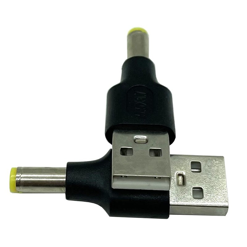 Dafensoy 2-Pack USB 2.0 A Male to DC 5.5 x