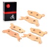 Front & Rear Sintered Brake Pads Kit Compatible with Can
