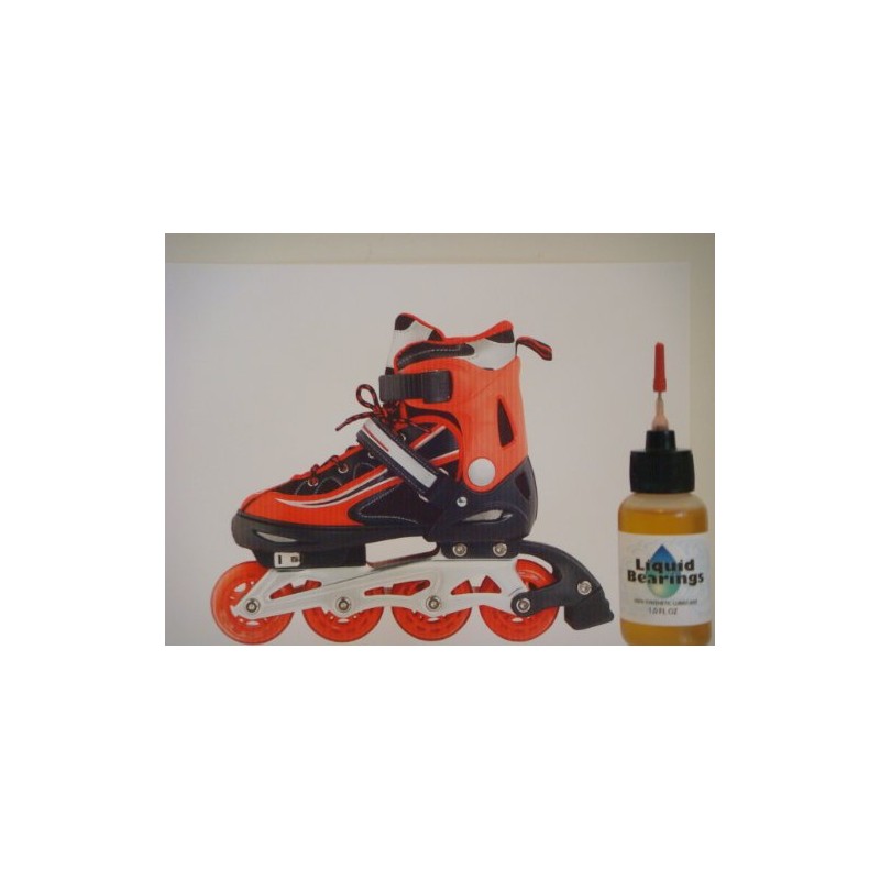 Liquid Bearings 100%-Synthetic Oil for Inline Skates, Superior Lubrication and