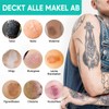 Tattoo Cover Up Makeup, 2-Colour Tattoo Cover, Waterproof