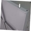 TEHAUX 30pcs Rod Sleeves for File Cabinets and Wardrobes Durable