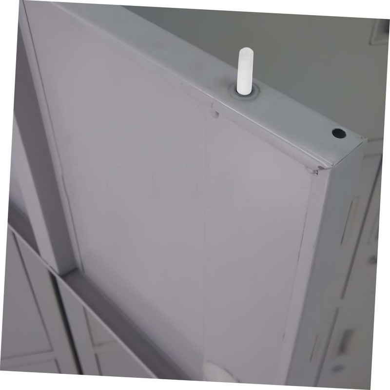 TEHAUX 30pcs Rod Sleeves for File Cabinets and Wardrobes Durable