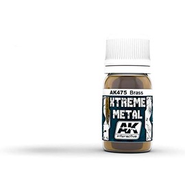 AK Interactive - 30ml Extreme Metal Paints - Brass