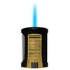 Colibri Daytona Windproof Butane Torch Lighter: Adjustable Flame, Refillable Single-Jet
