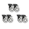 Baoblaze Black Replacement A19 Dual Roller Wheels (3 Pairs)