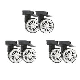 Baoblaze Black Replacement A19 Dual Roller Wheels (3 Pairs)