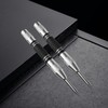 2 Pack Automatic Center Punch, Steel Adjustable One-Handed Spring Impact