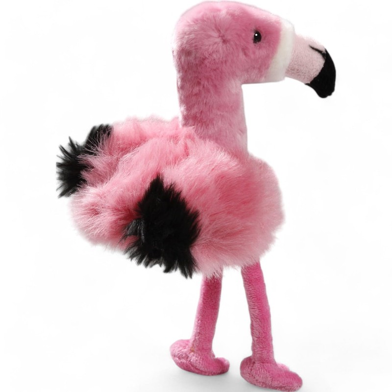 Carl Dick Flamingo Bird, 10 inches total size, 8 inches