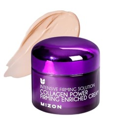 MIZON Crema Hidratante Facial con Colágeno 50 ml - crema facial antiarrugas reafirmante y nutritiva - skincare coreano para piel mixta y madura