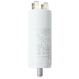 Spares2go Start Run Motor Capacitors For Bosch Appliances Microfarad 9UF (Spade Connector/Tags)