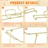 Geosar 32 Pack Wire Buffet Rack Stand Folding Chafing Stand