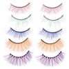 Mikinona Fake Lash Extensions Natural Look False Lashes Volume for