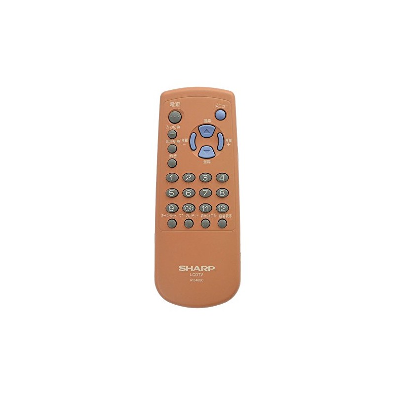 Sharp SHARP TV Remote Control 0106380052 RRMCG1546CESC