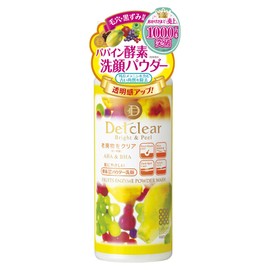 DET Clear Bright Cosmetics DET Clear Bright & Peel, Fruit Enzyme Powder Wash, 2.6 oz (75 g) (Made in Japan)