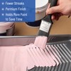 Bates- Paint Brushes, 5 Pack, Flat and Angle Paint Brushes