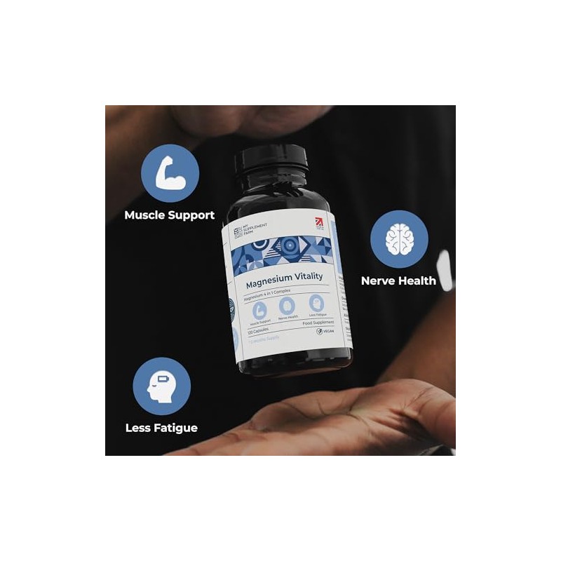 4 in 1 Magnesium Supplements Complex - 1900 mg with