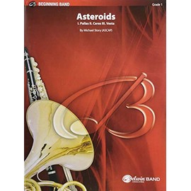 Asteroids: I. Pallas, II. Ceres, III. Vesta, Conductor Score & Parts (Belwin Beginning Band)