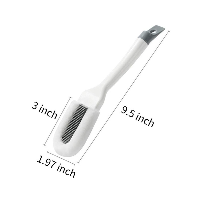 Andiker Professional Cleaning Shoe Brush, Multifunctional Long Handle Brush Cleaner,