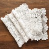 7-11 Inch Square HANDMADE Crochet Lace Placemats Coasters Pack Set