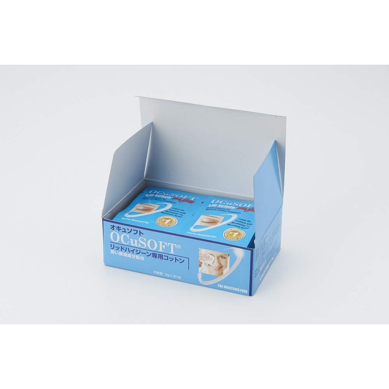 【Meibomian Gland Dedicated Cotton】Ocusoft 30 Pack / 12 Types of
