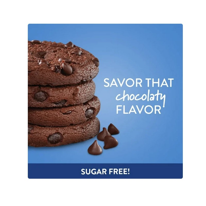 Voortman (3 pack) VOORTMAN Bakery Zero Sugar Fudge Brownie Chocolate