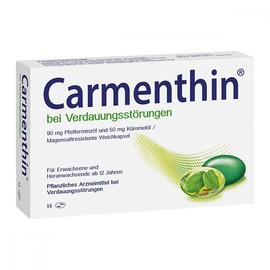 Carmenthin Capsules, Pack of 14