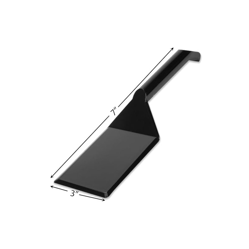Sovereign Black Plastic Spatula (1 Pc.), Chic & Heavyweight Kitchen