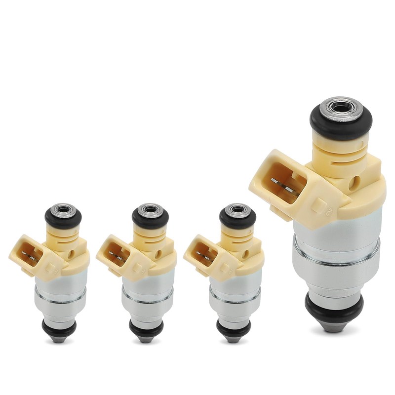 A-Premium 2 Holes Fuel Injectors Set of 4 Compatible with