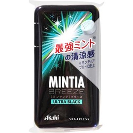 Asahi Group Mintia Breeze Ultra Black, 30 Tablets