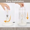 Bedside Touch Lamp, Small Table Lamp for Bedroom Living Room,