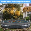 24 Feet Round Pool Leaf Net Cover for Above Ground