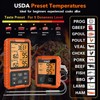 Yunbaoit Wireless Meat Thermometer, Digital Remote Food Cooking Meat Thermometer