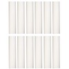 Creative Hobbies® Set of 12, 3 Inch Tall White Plastic