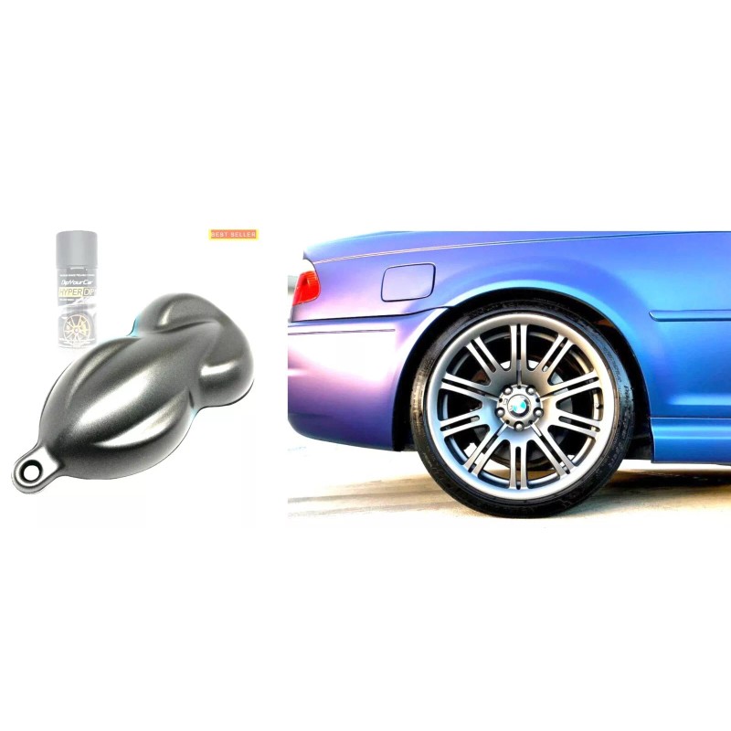 DYC 4 pack Anthracite Grey HyperDip Peelable Paint Spray Aerosol