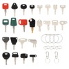 36 Piece Replacement Ignition Key, Construction Machinery Key Set, Excavator