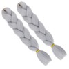 Bright Lara rds00-01 Hair Extension, Braid, 2-piece Set, Cornrow, Braid,