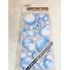 STICKO EK SUCCESS STICKERS VELLUM BUBBLES MULTI-SHAPE BUBBLES 22PCS