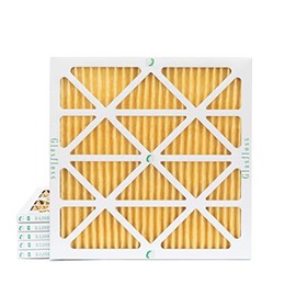 20x20x1 MERV 11 AC & Furnace Air Filters. Box of 6. Actual Size: 19-1/2 x 19-1/2 x 7/8